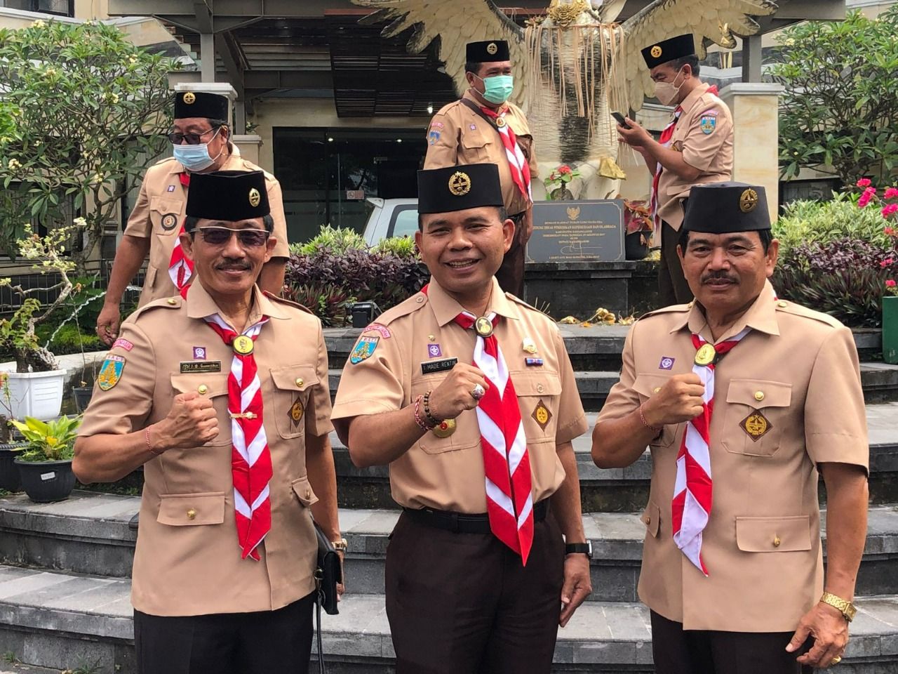 podiumnews.com-Putu Suastika Terpilih Jadi Ketua Pramuka Karangasem 2022-2027